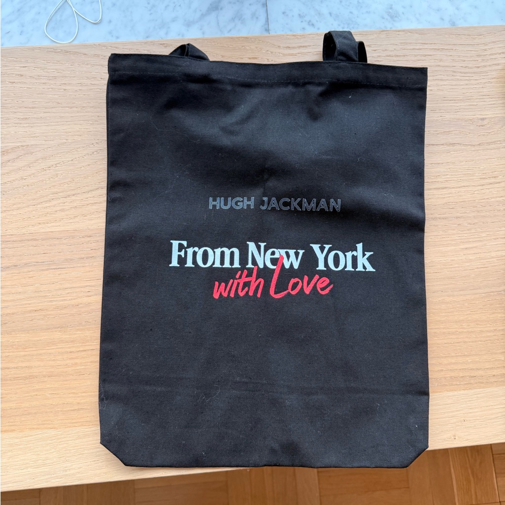 Vip Hugh Jackman Radio City Music Hall Tote Bag